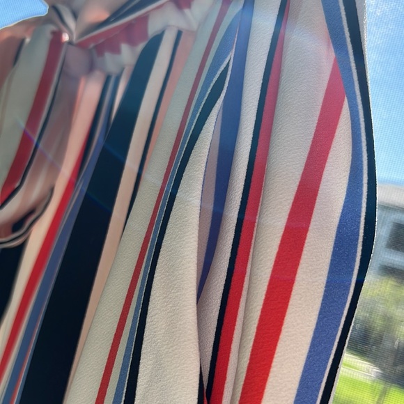 Express size XS striped high rise ankle dress pants - Picture 8 of 8